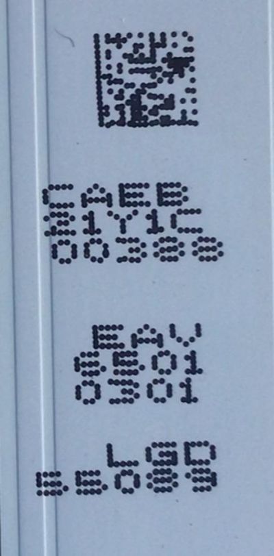 KIT DE LED'S PARA TV LG (7 PIEZAS) / NUM DE PARTE EAV65010301 / SSC_Y21 SLIM TRIDENT_55UP80_LGD_A_S / SSC_Y21 SLIM TRIDENT_55UP80_LGD_A_REV00_200722 / E466169 / PANEL NC550TQG-AAKH1 / MODELOS / 55UP8000PUA.BUSYLKR / 55UP7670PUC / 55UP7670PUC.BUSYLJM - Imagen 2